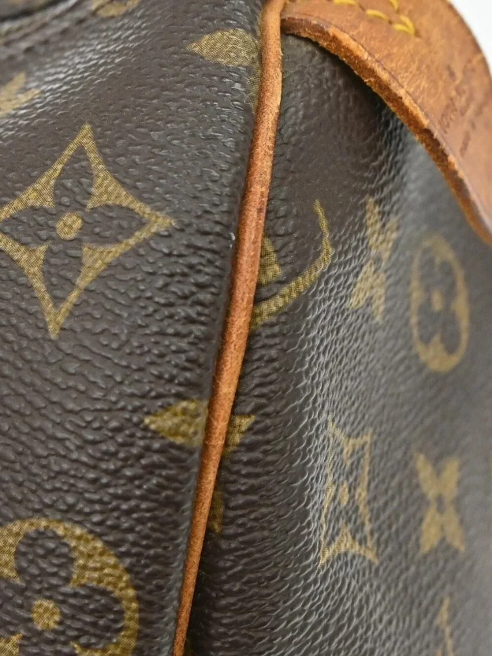Best05 LOUIS VUITTON SPEEDY 35 HANDBAG MONOGRAM CANVAS